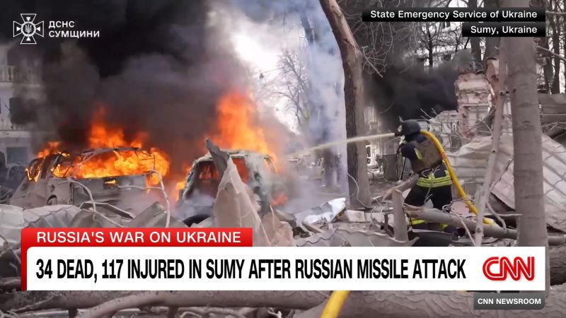 Trump calls Sumy missile strike a ‘mistake.’ But Russia’s war seems to be raging on exactly to Putin’s plan