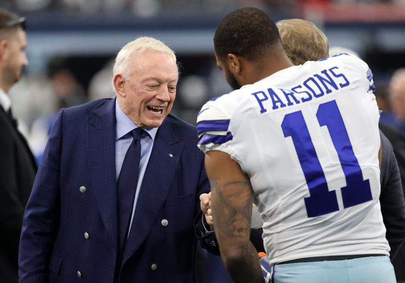 Some drama, some disses with Jerry Jones and Micah Parsons talks