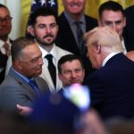 Shrugging off controversy, Dodgers’ White House visit ‘good experience’