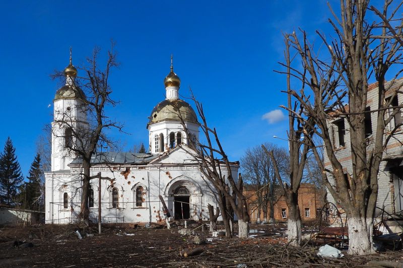 Putin says Russia regains control of Kursk border region but Ukraine says fighting continues