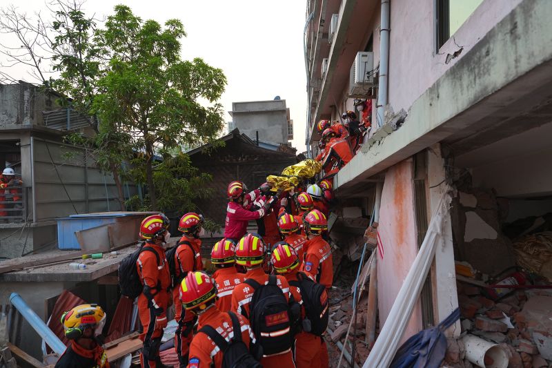 Miracle rescues offer hope, days after deadly Myanmar earthquake