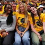 Celebrities at Knicks-Pacers: Clark, McAfee, Chalamet attend Game 6